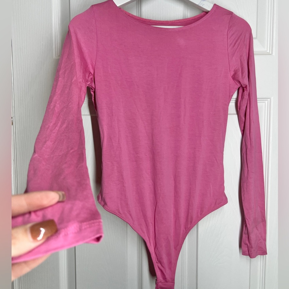 NWT Sugarlips Pink Bodysuit - Picture 7 of 8